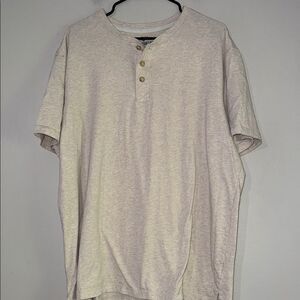 Outdoor Life Cream Short Sleeve Tee Classic Comfort